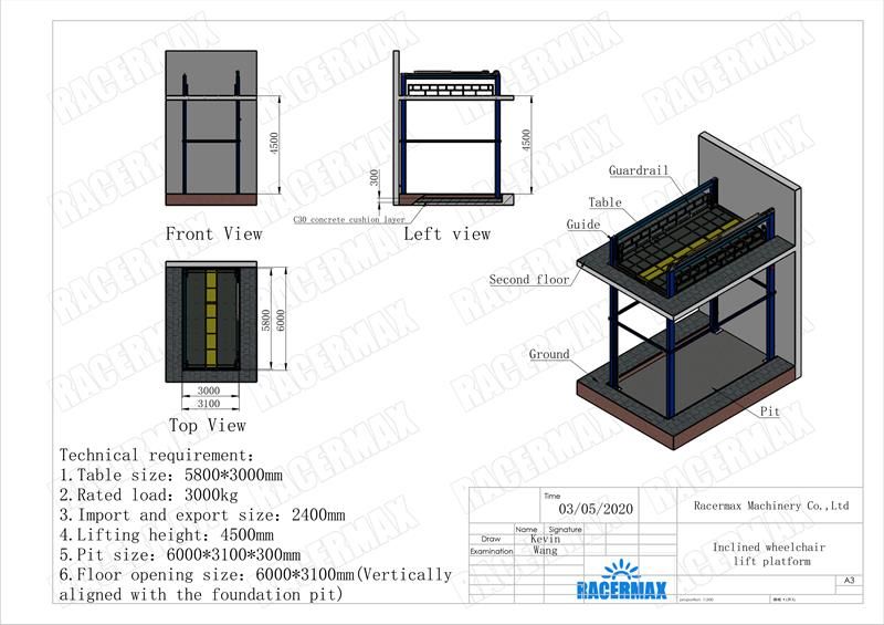 4 Post car lift