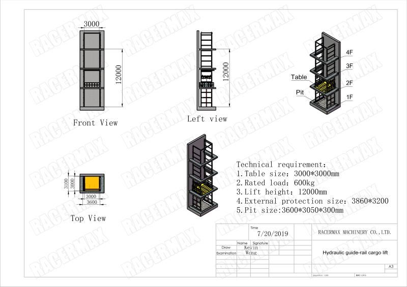 Cargo lift